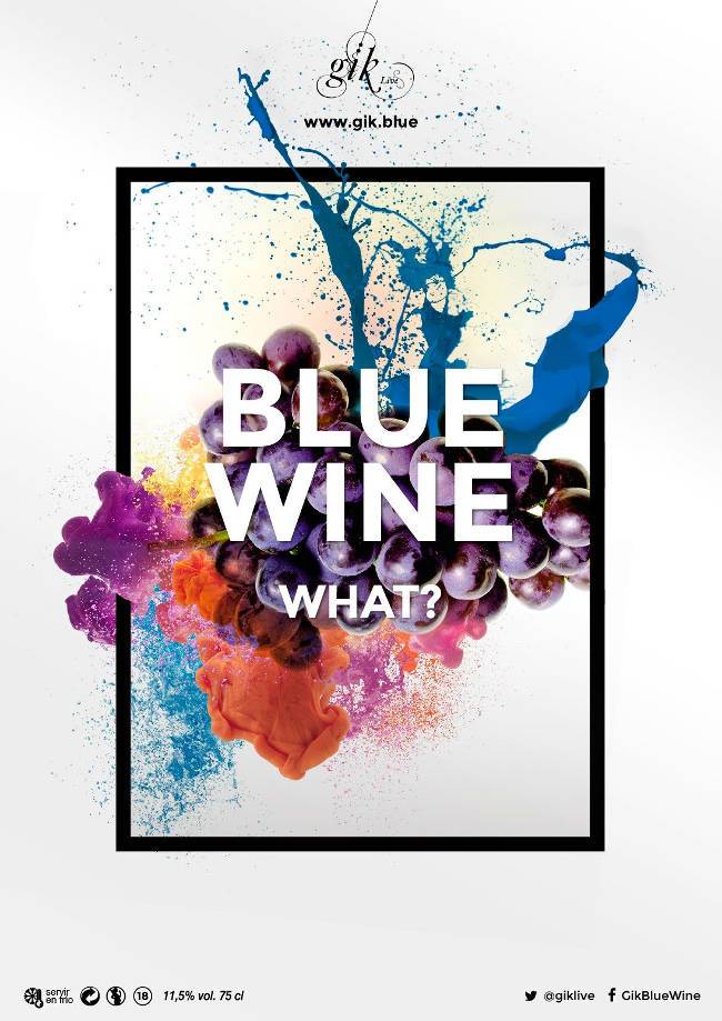 WHAT?? VINO AZUL